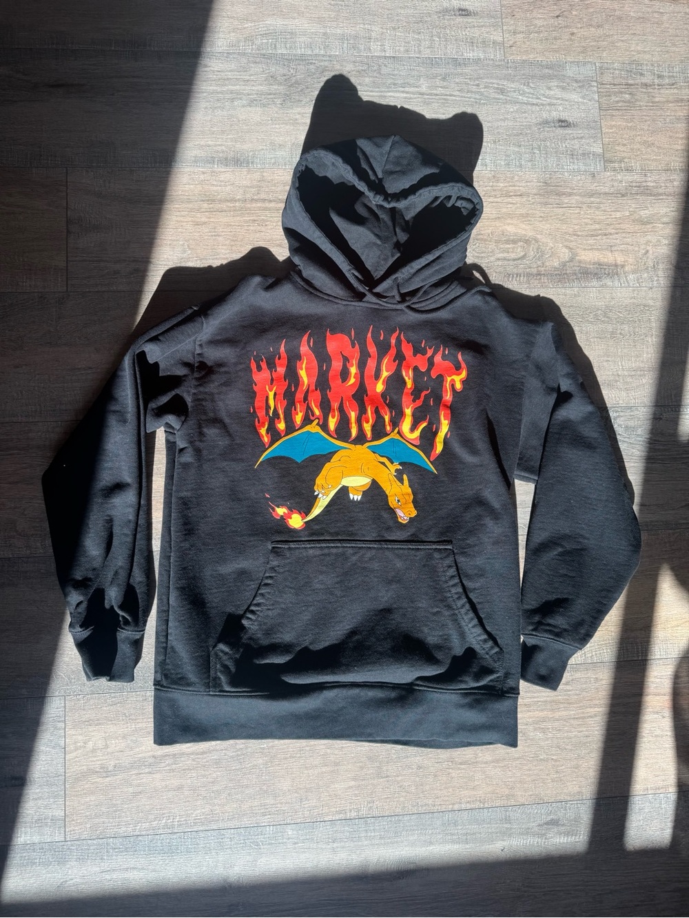 Market Charizard Black Hoodie